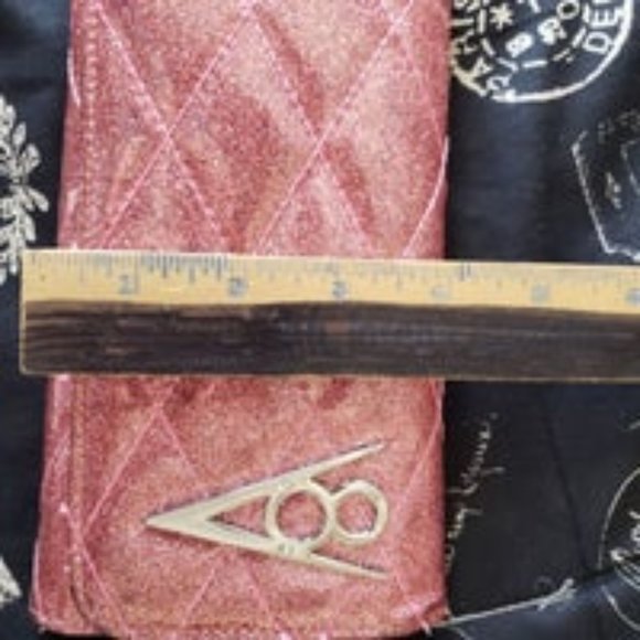 HTF Pink Glitter Lux De Ville V8 wallet EUC - Picture 10 of 11